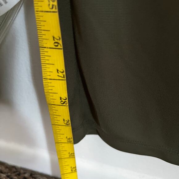 Chicos Green Utility Jumpsuit Size 2 Large Boho Minimalist Casual Retro - Picture 4 of 6